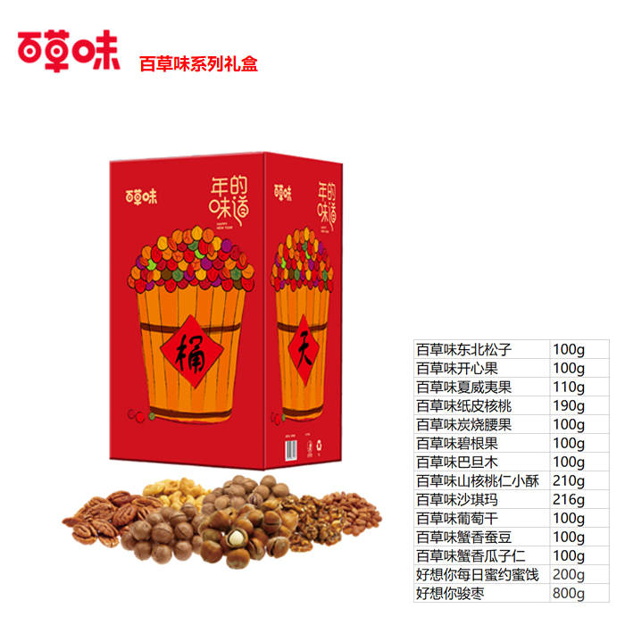 百草(cǎo)味食品大(dà)禮包廣東(dōng)深圳代理(lǐ)批發