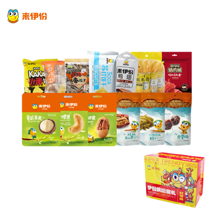 來(lái)伊份年(nián)貨禮品套裝深圳批發