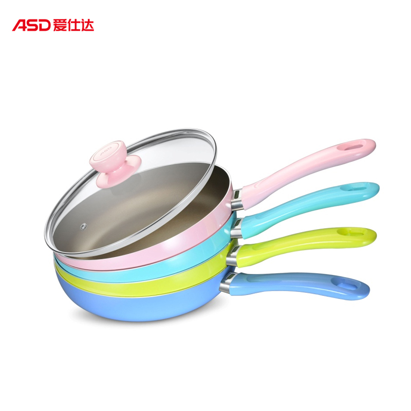 愛(ài)仕達炫彩不(bù)粘煎鍋JL26A3WG-B/L/P/M