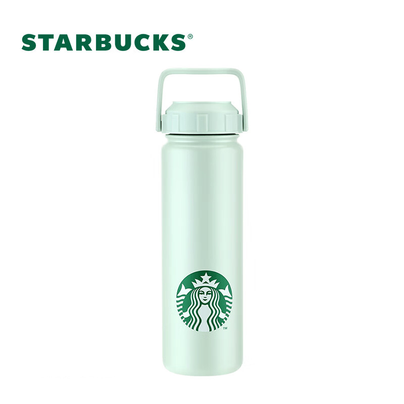 星巴克經典綠(lǜ)色款不(bù)鏽鋼運動壺750ml 11149736